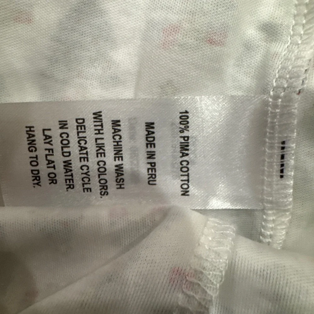 Lila and Hayes Kids Christmas Tree Pima Cotton Pajama Set White Green Size 5 NWT